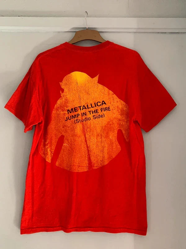 Metallica Jump In The Fire T-Shirt (Super Rare) M