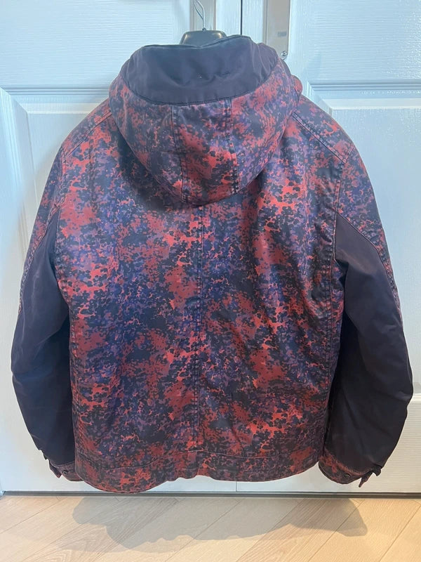 Stone Island Raso Gommato Red Camo Print-OVD Size XL