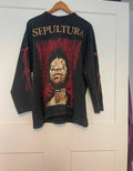 96 vintage Sepultura Roots long sleeve t shirt in XL